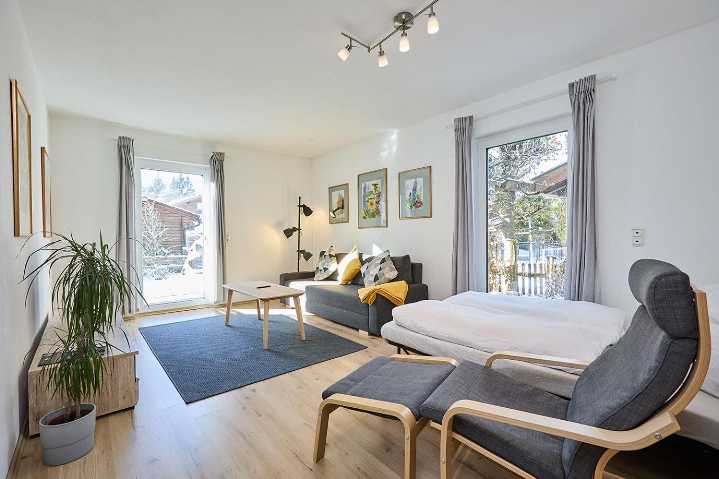 Ferienwohnung Zum Steingarten Krün Exterior foto